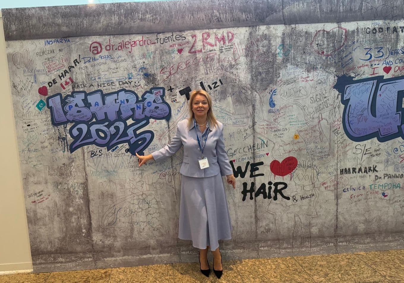 Marija Balkovic ISHRS kongres u Berlinu