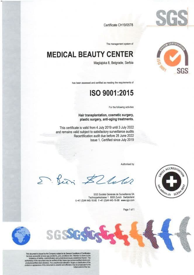 MBC Clinic Implemented ISO 9001:2015 Standard