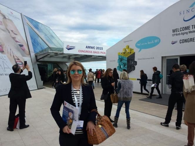 Dr Marija Balkovic Kongres u Monaku "AMWC 2015 13th Aesthetic & Anti-Aging Medicine World Congress"